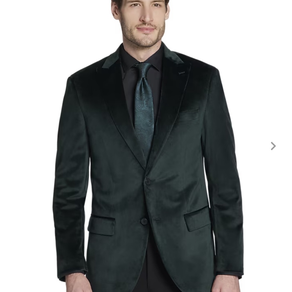 Men's Dark Green Blazer